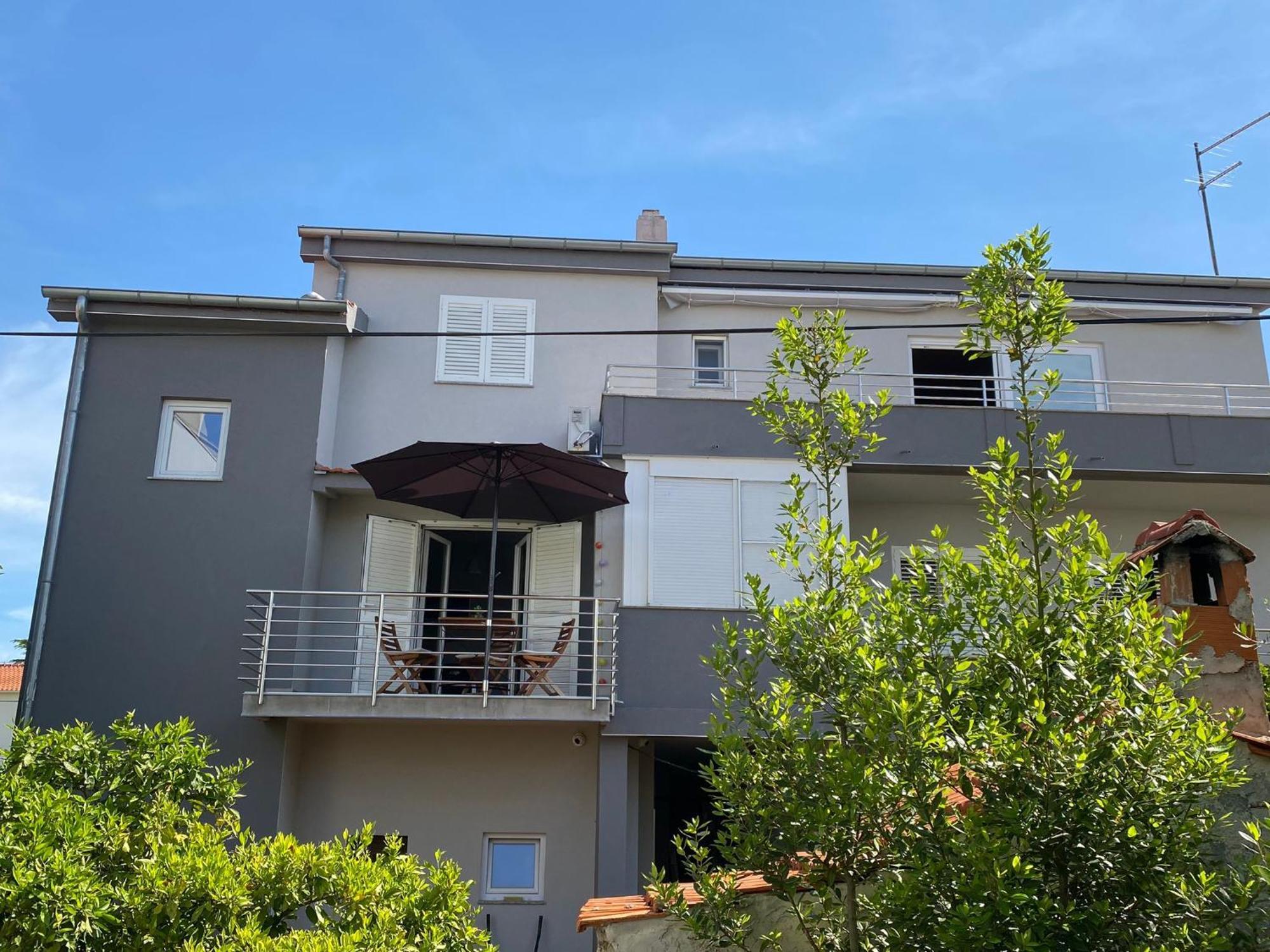 Apartman Punta Sole Zadar Exterior foto